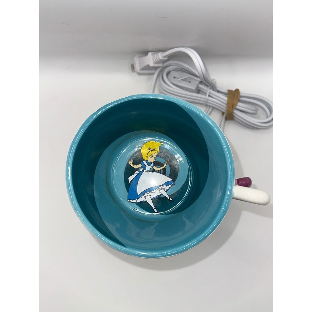 Scentsy Disney Alice in Wonderland Wax Warmer Stacked Teacups Were All Mad Here - Picture 5 of 8